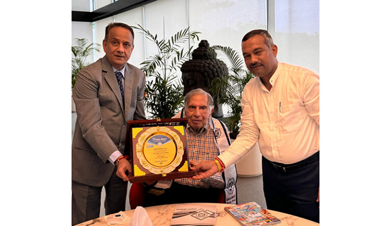 Ratan Tata Receives Prestigious Anuvrat Award